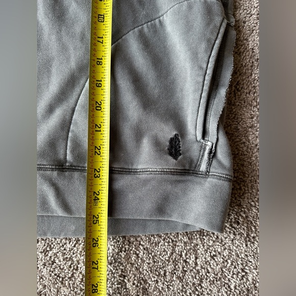 Free People Movement Metti Crewneck Oversized Sweatshirt Athleisure Blue XS - Picture 13 of 14